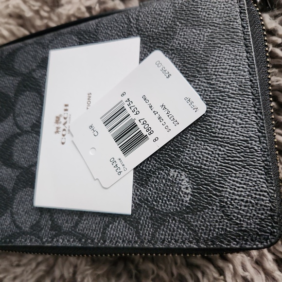 Coach Bags Coach Mens Double Zip Travel Organizer In Refined Calf